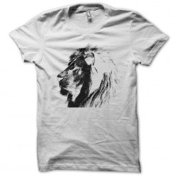 tee shirt lion de profil  sublimation