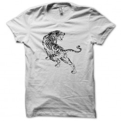 t-shirt tiger tattoo white sublimation