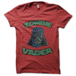 t-shirt zombie vader red...