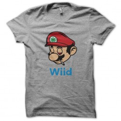 tee shirt Mario Wiid gris...