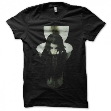 Hanako San fan art black sublimation t-shirt