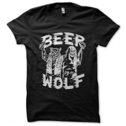 tee shirt beer wolf  sublimation