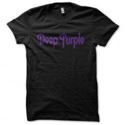 tee shirt deep purple black sublimation