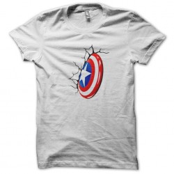 tee shirt Captain America bouclier  sublimation