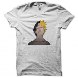 t-shirt Naruto Sasuke white sublimation