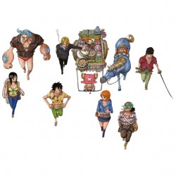 tee shirt one piece personnages  sublimation