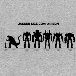 shirt Jaeger size comparison gray sublimation