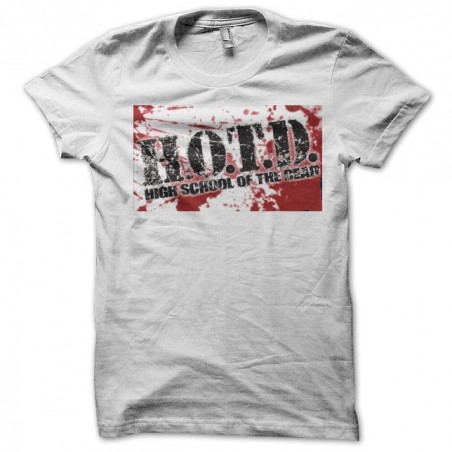 Tee shirt H.O.T.D L'université des morts  sublimation