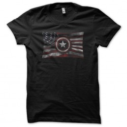 tee shirt Captain America drapeau  sublimation
