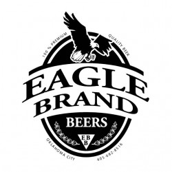 Eagle Brand beer t-shirt white sublimation