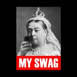 tee shirt queen victoria My swag  sublimation