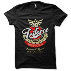 tee shirt zelda logo triforce detournement marque de biere  sublimation