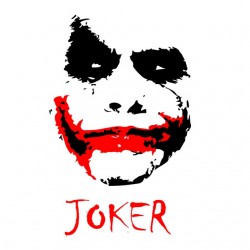 tee shirt Joker  sublimation