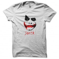 white Joker t-shirt sublimation