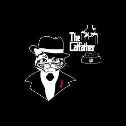 tee shirt the Catfather  sublimation