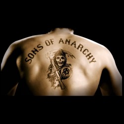 tee shirt sons of anarchy tatouage jax teller  sublimation