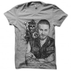 tee shirt jax teller artitic sounds of anarchy gray sublimation