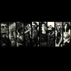 tee shirt Sons Of Anarchy affiche  sublimation