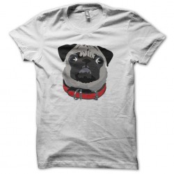 Bulldog dog t-shirt white sublimation
