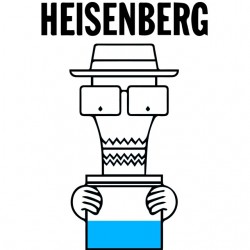 tee shirt Monsieur heisenberg  sublimation