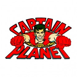 tee shirt Captain Planet  sublimation