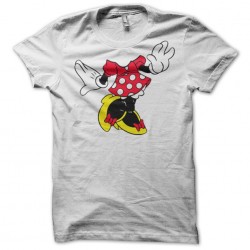 minnie t-shirt without head white sublimation