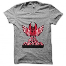 tee shirt Als wing fighters gris sublimation