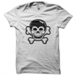 shirt skull monkey white sublimation