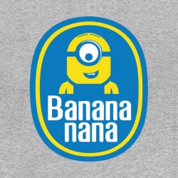 Banana minion gray sublimation t-shirt