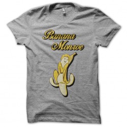 banana monroe gray sublimation t-shirt