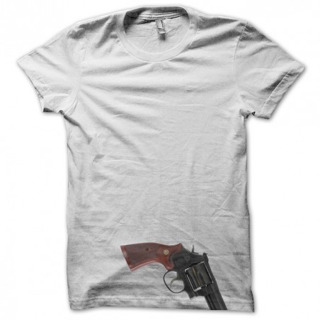 T-shirt smith wesson inspector Harry Callahan dirty white sublimation
