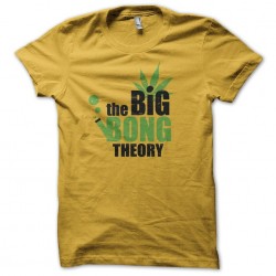shirt the big bong theory yellow sublimation