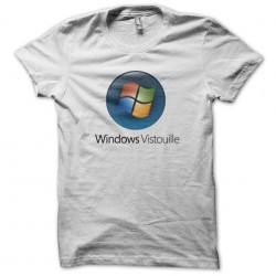 Tee shirt Windows Vista parodie Vistouille  sublimation