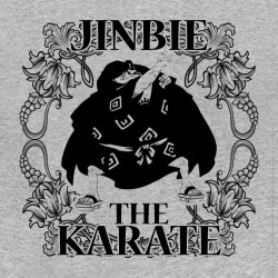 tee shirt Jinbe the karate gray sublimation