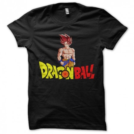 Dragon Ball black sublimation t-shirt