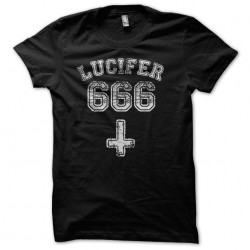 Tee Shirt Lucifer 666 BLACK...