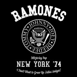 Tee Shirt University Ramones rock punk  sublimation