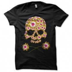 tee shirt Flower Skull...