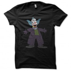 tee shirt krusty the clown parody the black joker sublimation
