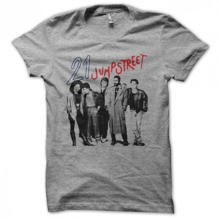 Tee shirt 21 Jumpstreet gris sublimation