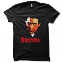 tee shirt Dracula original black sublimation