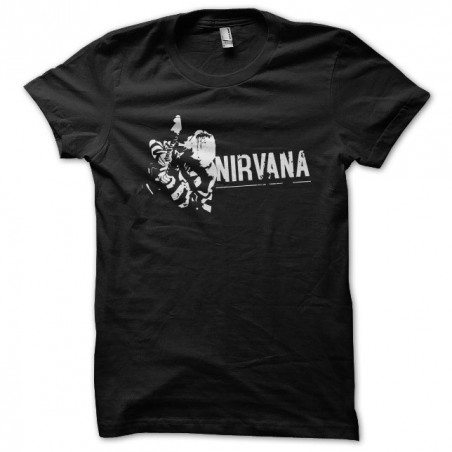 shirt Nirvana black sublimation