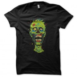 tee shirt tete de zombie  sublimation