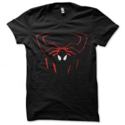 tee shirt spiderman logo effects ombre black sublimation