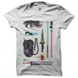 tee shirt item pack of the white geek sublimation