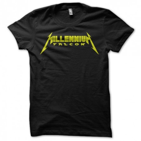 tee shirt millenium falcon parodie metallica  sublimation