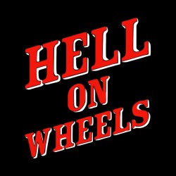 tee shirt hell on wheels logo  sublimation