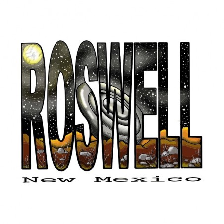 tee shirt roswell nouveau mexique  sublimation