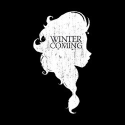 tee shirt khaleesi winter is coming  sublimation