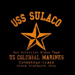 Tee Shirt Alien USS SULACO  sublimation